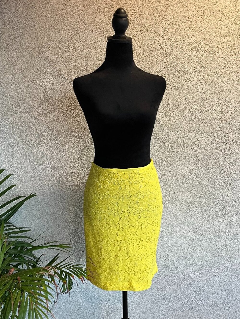 Yellow Pencil Skirt
